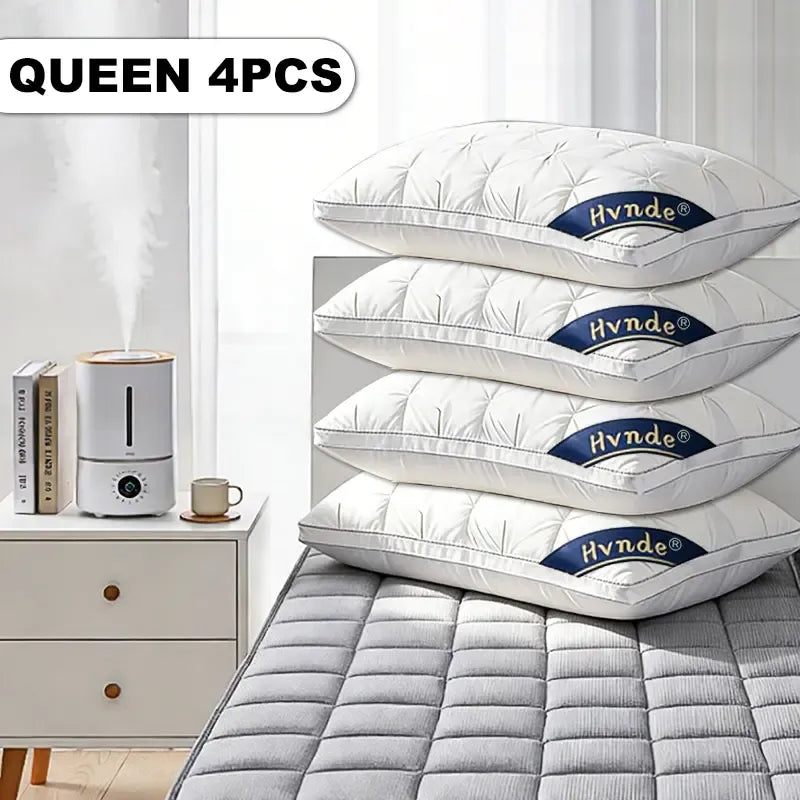 Hotel Collection Deep Sleep Pillows | 2/4 Pack, Neck Support, Non-Collapse & Hypoallergenic for All Sleepers