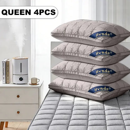 Hotel Collection Deep Sleep Pillows | 2/4 Pack, Neck Support, Non-Collapse & Hypoallergenic for All Sleepers